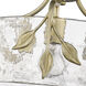 Calla 3 Light 15.13 inch White Gold Semi-Flush Ceiling Light